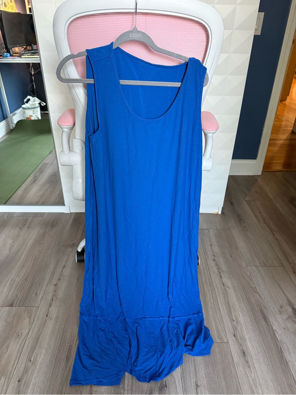 Source Unknown Royal Blue Sleeveless Maxi Dress